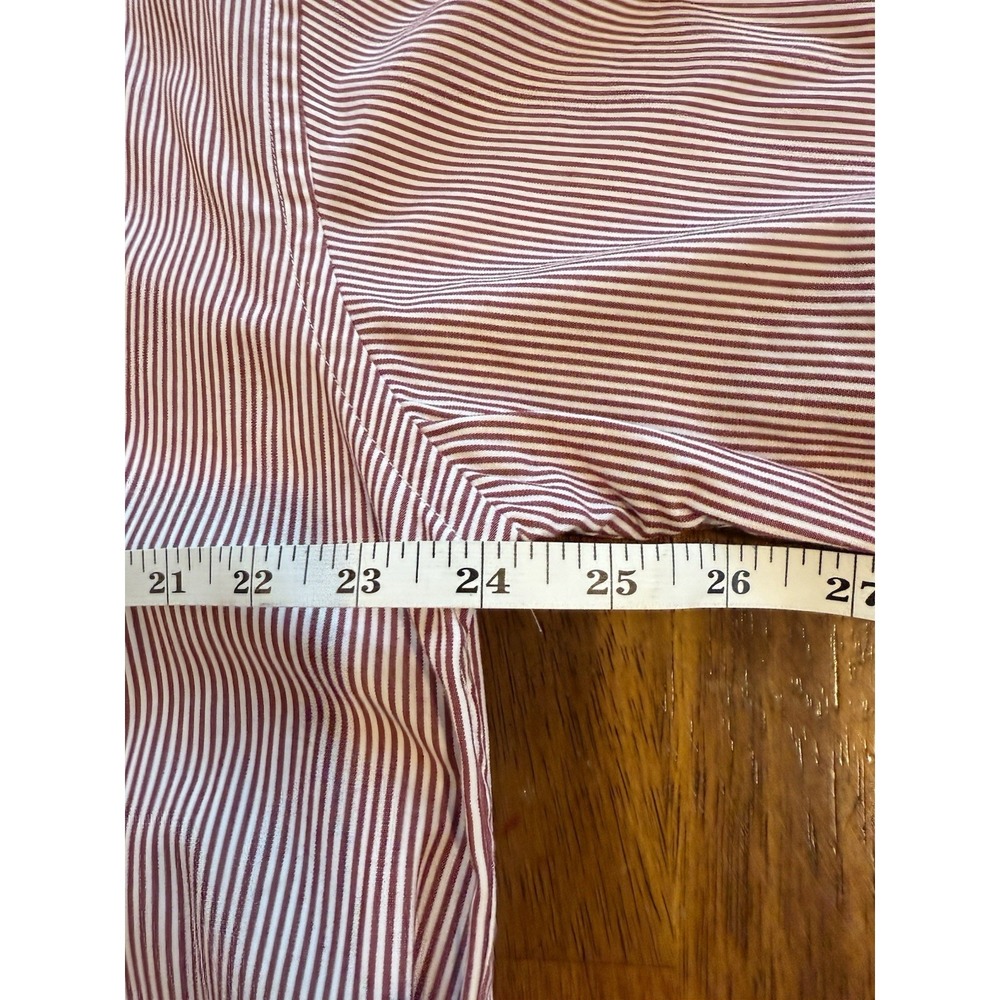 Lot Of 3 Men's Large Dress Shirts Pink Family Izod Tommy Hilfiger & Croft Barrow - Picture 7 of 13